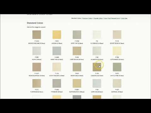Merlex Stucco Color Charts