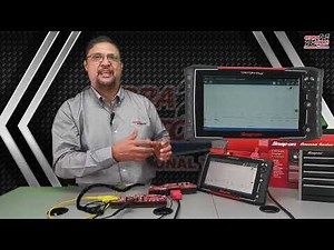 Ajustes con el ociloscopio del Triton10 de Snap- On