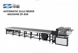 [Hot Item] Automatic Gluing Machine for Rigid Box Hard Cover Zk-850