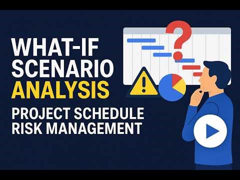 How to Use What-If Analysis for Project Schedule Risk Management