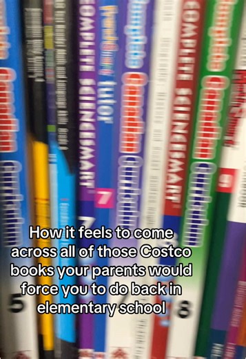 Nostalgia of Costco Books from Childhood