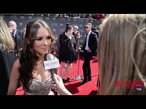 Haley Pullos @General Hospital Interviewed at the 42nd Daytime Emmy Awards #DaytimeEmmys