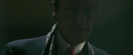 The Sicilian scene in True Romance (1993) is just two guys sitting across from each other and it still feels like a duel, every line landing heavier than the last until it finally snaps.