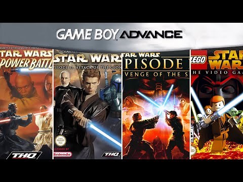 Star Wars Games for GBA