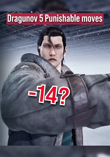 Dragunov Punish Guide 🚫 Counter 5 Key Moves! 'Tekken 8' – 5 Dragunov Moves You Must Punish!#tekken8season3 #tekken8gameplay #Tekken8Punish #tekkencombos #tekken8combos