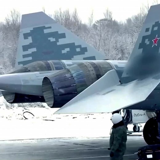 Su-57 Fighter Aircraft Operations in Extreme Weather Conditions