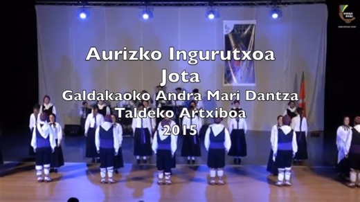 Auritz- Ingurutxoa-Jota-Andra Mari Dantza Taldea