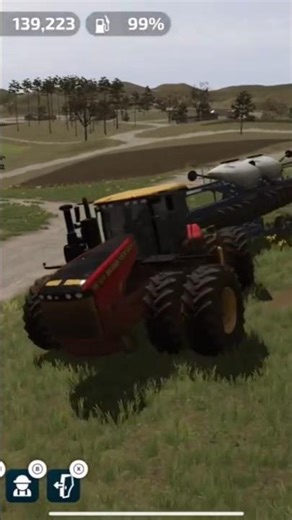 Powerful tractor in fs23 #fs23 #fs22 #fs20 #fs19 #fs18 #fs17 #shorts #ashortaday #brushcutters
