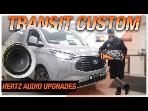 This Ford Transit Custom Sounds INSANE With Hertz Audio!