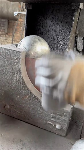 Elbow Manufacturing Ball test #Amazing #testing #process #alshaheentech | Al Shaheen Technical Contracting Company