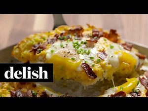 How To Make Breakfast Pizza | Delish