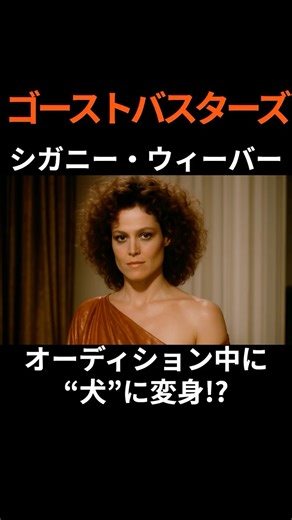 Ghostbusters: Sigourney Weaver transforms into a dog during her audition! The legendary moment th...