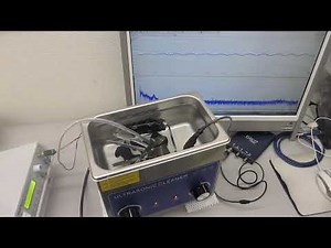 オリジナル超音波システム（音圧測定解析、発振制御）を利用した、超音波制御実験（超音波システム研究所）