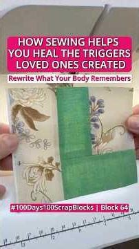 How Sewing Helps You Heal the Triggers Loved Ones Created | Emotional Safety This Thanksgiving