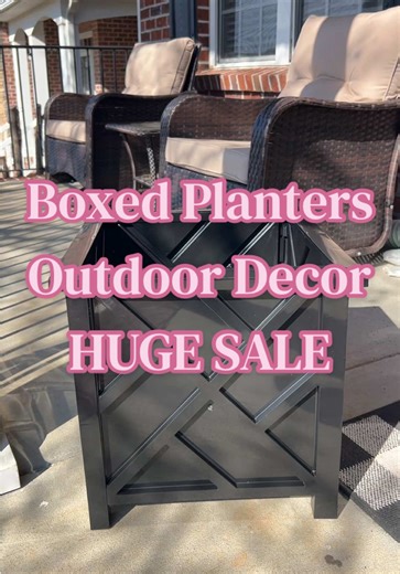 Huge Sale on Colorful Box Planters