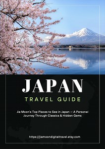 Japan Travel Guide | Digital Download Itinerary & Top Places to Visit | Tokyo, Kyoto, Nature Spots, Food Tips - Etsy Canada