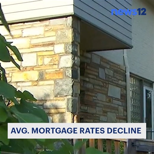 3.4K views · 23 reactions | MORTGAGE RATES DIP: Mortgage rates have been easing since late October when the average rate on a 30-year home loan reached 7.79%, the highest level since late 2000. More info: https://bit.ly/3vf1aQG | News 12 Long Island | Facebook