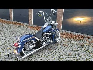 Harley-Davidson heritage softail 2015 fishtail chrom chicano low rider Freedom performance deluxe