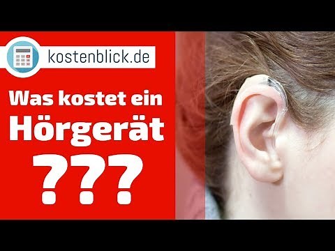 Hörgeräte - Kosten / Preise einfach erklärt in nur 60 Sekunden!