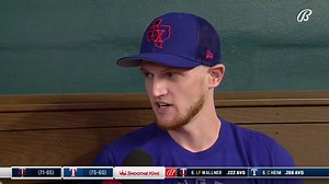35 reactions | Sam Huff speaks on coming back up to the big leagues with the Rangers!  Texas Rangers | #StraightUpTX | : BSSW | FanDuel Sports Network Southwest | Facebook