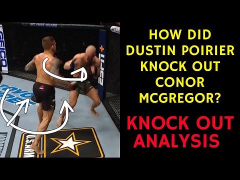How did Dustin Poirier KNOCK OUT Conor McGregor at UFC 257?