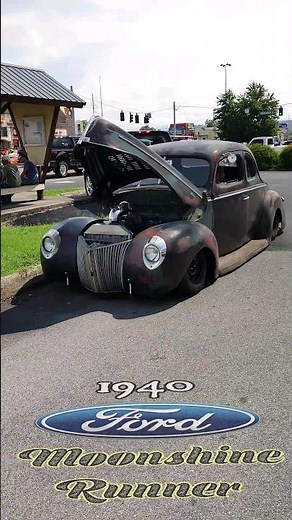 '40 Ford Moonshine Runner! Car Show @TheInvisibleRedneck