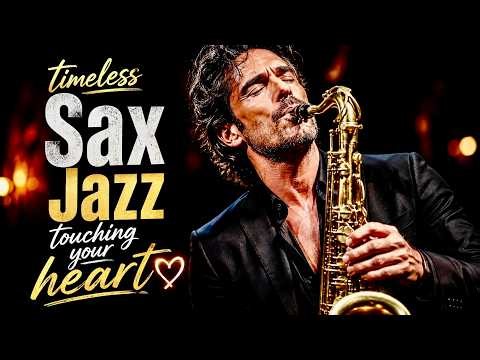 Rainy Night Sax Jazz 🌧️ Timeless Smooth Jazz to Touch Your Heart | Relax, Study & Sleep