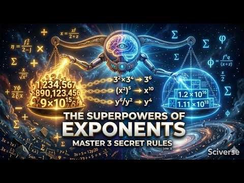 The Superpowers of Exponents: Master 3 Secret Rules to Handle Massive Numbers Like a Pro | Sciverse