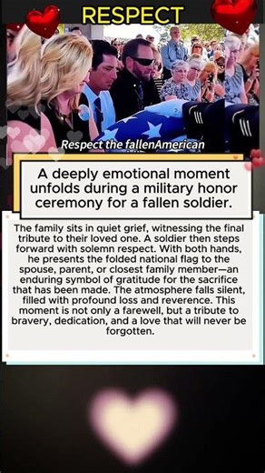 A Heartbreaking Military Honor: A Final Tribute to a Fallen Hero