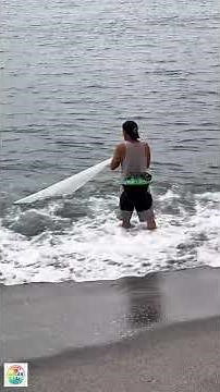 How to correctly cast a circular #fish net