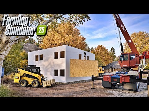EPIC HOUSE BUILD! 🏠 Heavy Machinery Foundation Work | FS25 Gameplay Part 2