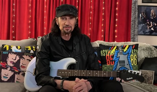 Former KISS Guitarist BRUCE KULICK Presents "Tears Are Falling" Guitar Solo Celebration Video