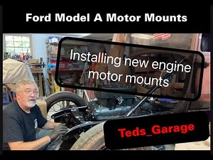 Model A Proj’29 Tudor: Ep15: Engine mounts install #fordmodela #restoration #classiccars #ford #car