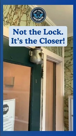 Fixing a Door That Won’t Shut Properly 🔧 | Locksmith Insight