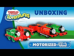 Unboxing Trackmaster 2 Percy y James, Adventures 4 Packs. (más item misterioso)
