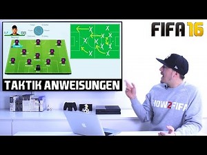 FIFA 16 Taktik Anweisungen Tutorial | die besten Einstellungen der Taktik Anweisungen (auch FIFA 17)