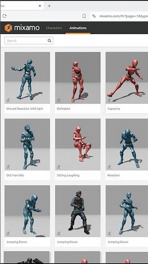 Mixamo tutorial (How to download a 3D model) #mixamo #3d #3dmodeling #maya