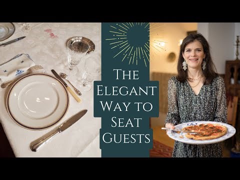 Elegant Hosting: When to Move to Dinner Table & How to Seat Your Guests
