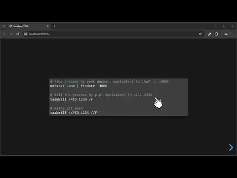 How to find and kill a process on Windows and Git Bash