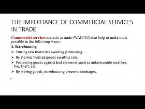 COMMERCE INTRODUCTION