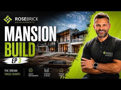 Building The Superstrucure On This £1.8 Million Mansion