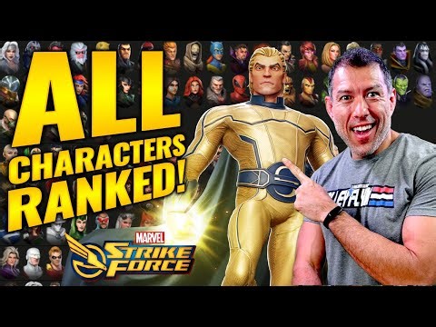 MARVEL STRIKE FORCE TIER LIST! ALL CHARACTERS RANKED Best to Worst | November 2025 | MSF
