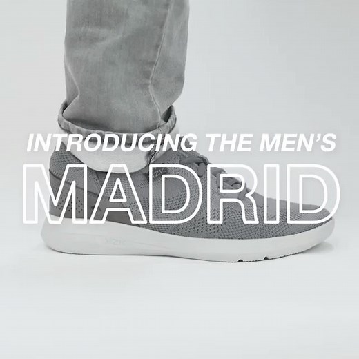 Introducing your new favorite shoe — The Madrid. You’re welcome! ✅ Keep up with the hustle using our patented Hands-Free technology. ✅ Responsive cushioning soles for “stand on your feet all-day” comfort. ✅ Air Mesh material for enhanced breathability. Goodbye sweaty feet! ✅ Designed to be your go to shoe for any occasion. Hello versatility! ✅ Contoured insoles so you can have your SOLE-mate Get your pair at www.kizik.com | Kizik