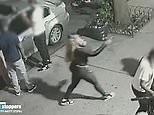 Shocking moment female assassin shoots woman in head in Brooklyn