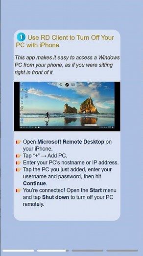 Remotely Turn Off Computer with This Powerful App! #shutdown #pc #remote #app #iphone