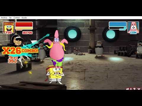 Super Brawl 2 - Survival Mode with Classic SpongeBob #22