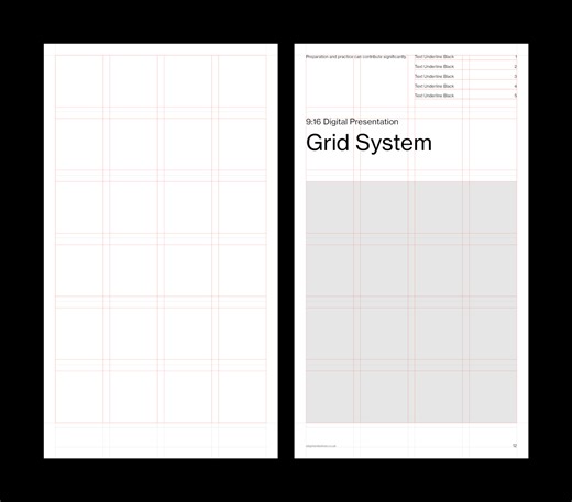 Digital Display Grid System for InDesign | Portrait - Stephen Kelman