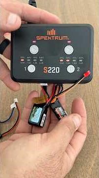 Super simple RC Lipo Charger. Charges 2 Batteries at once using balance leads. 2s or 3s capable. #rc