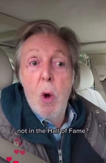 Sir Paul McCartney on the band Foreigner being in the Rock and Roll Hall Of Fame! #paulmccartney