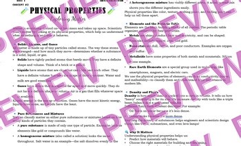 *NEW TEKS* Editable 6th Science Articles & Questions-Sub Plans-Unit Lessons-Read